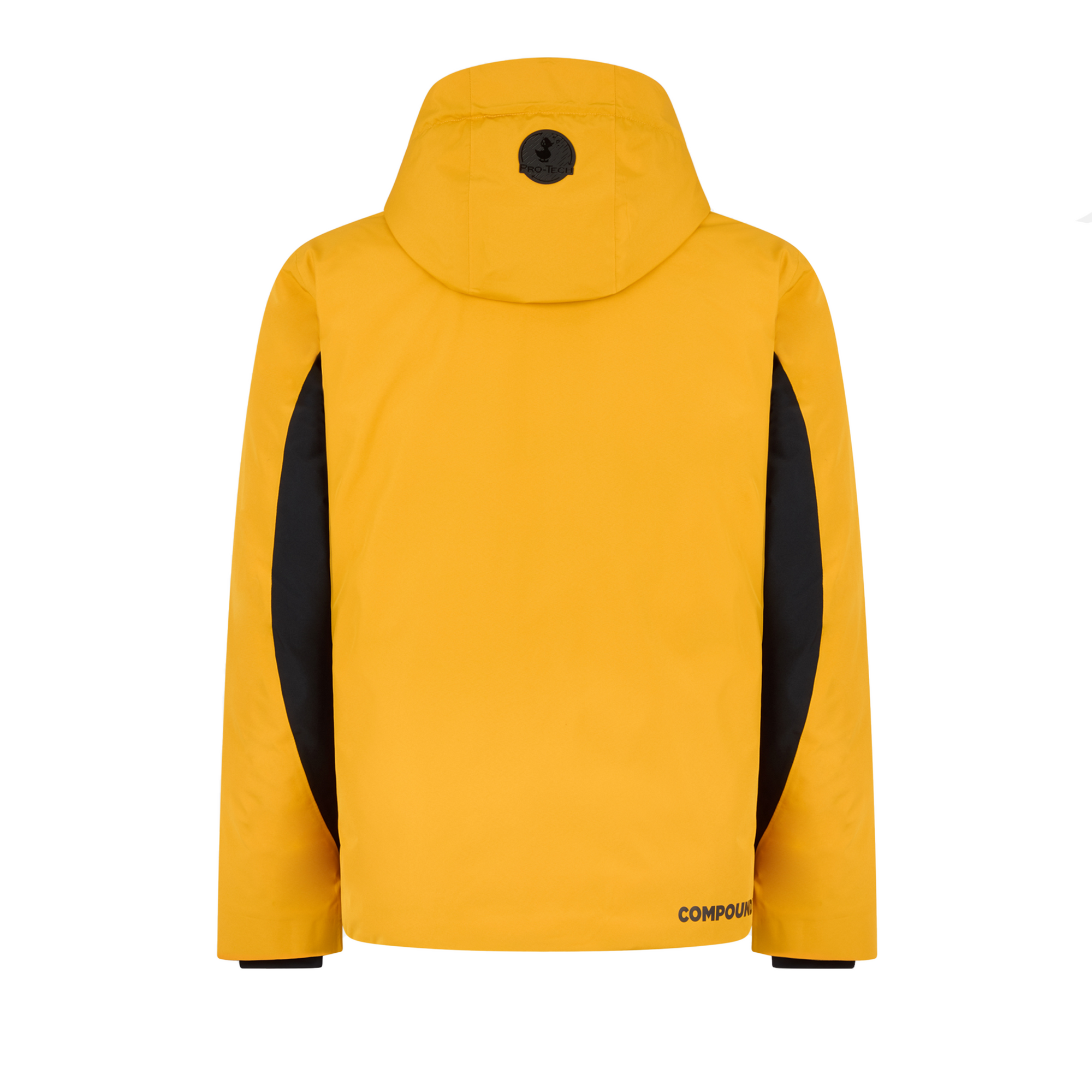 Air Short Hooded  Yellow Coat